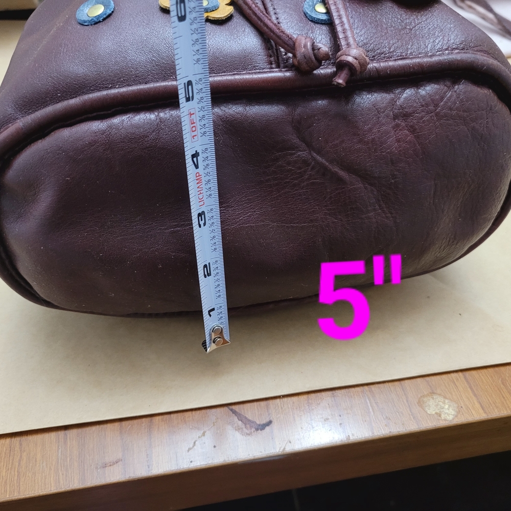 Coach Leather Drawstring Bag UPCRAFTED - Picture 9 of 12